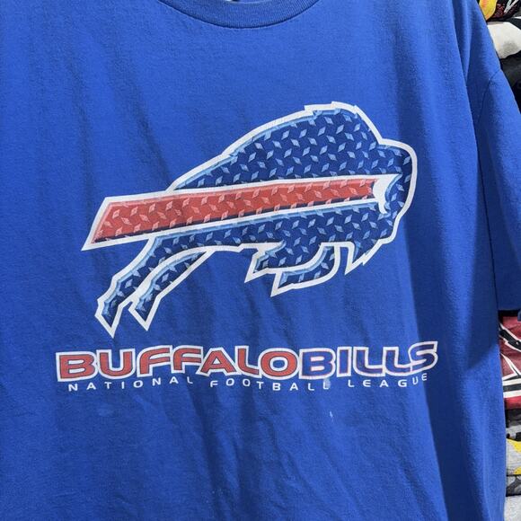 Vintage 90s NFL Buffalo Bills Blue Shirt Size Xl - Picture 2 of 5